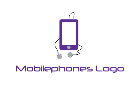 mobile with headphone icon
