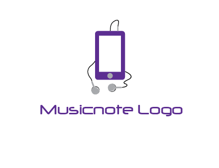 mobile with headphone icon