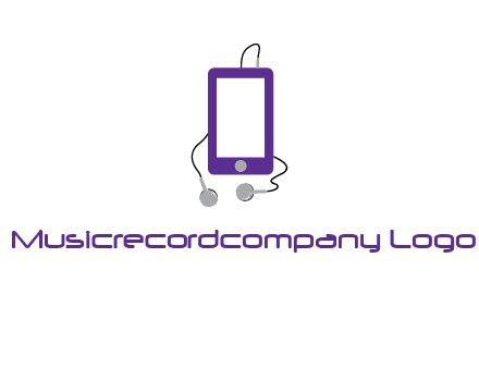 mobile with headphone icon