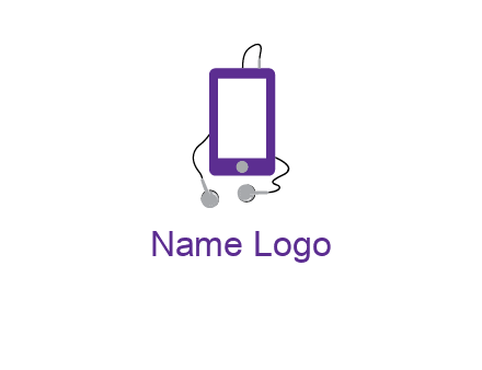 mobile with headphone icon