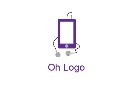 mobile with headphone icon