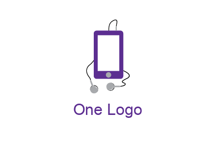 mobile with headphone icon