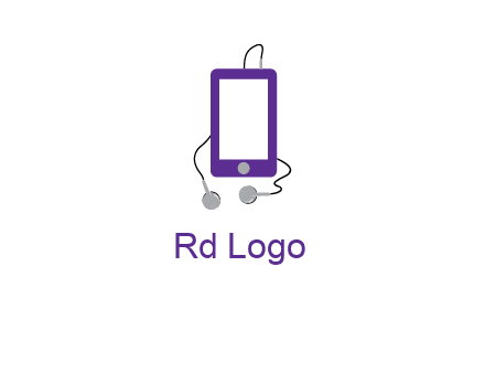 mobile with headphone icon