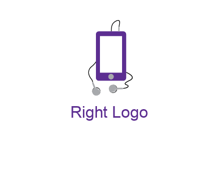 mobile with headphone icon