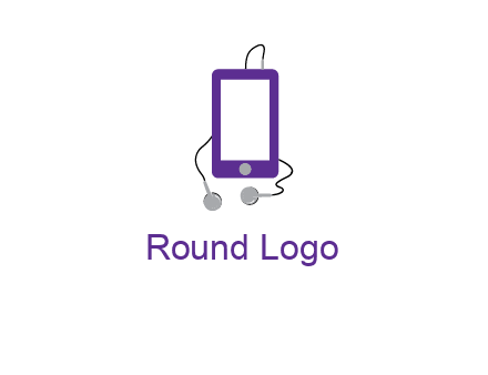 mobile with headphone icon