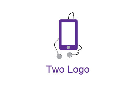 mobile with headphone icon