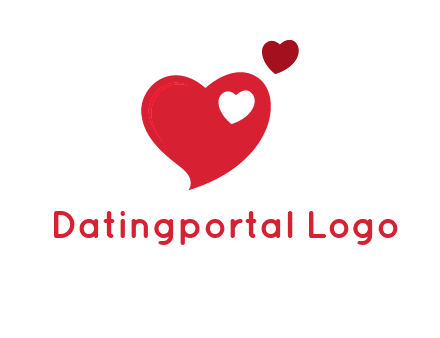 abstract heart logo