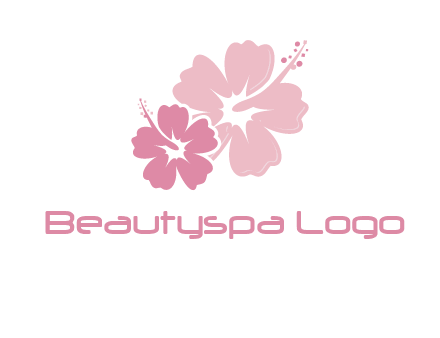 hibiscus flowers logo