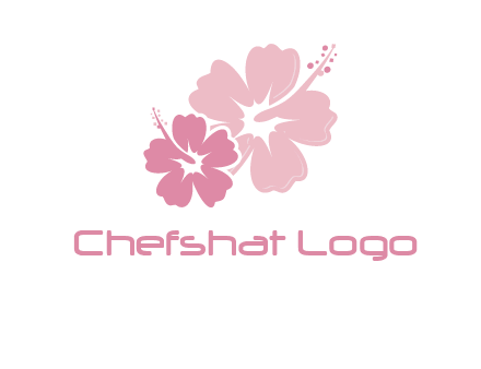 hibiscus flowers logo