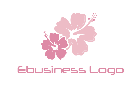 hibiscus flowers logo