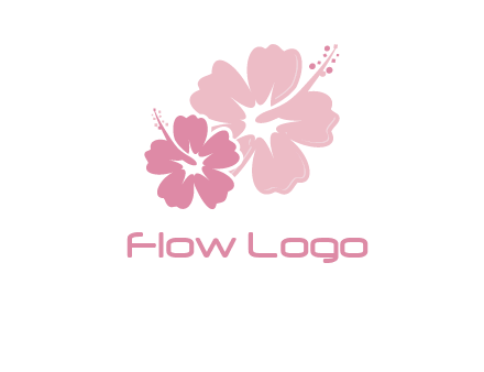 hibiscus flowers logo