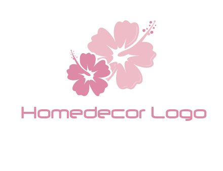 hibiscus flowers logo