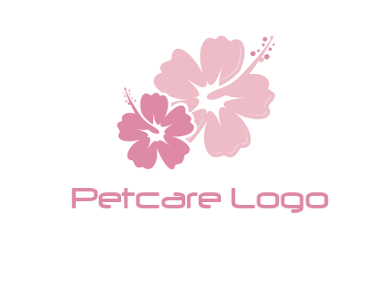 hibiscus flowers logo