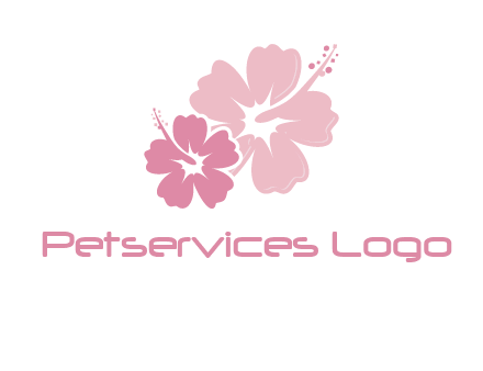 hibiscus flowers logo