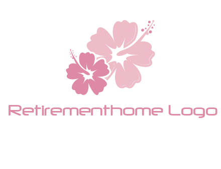 hibiscus flowers logo