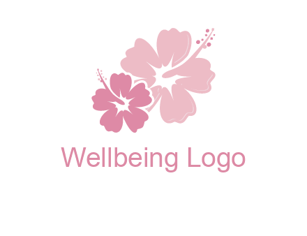 hibiscus flowers logo