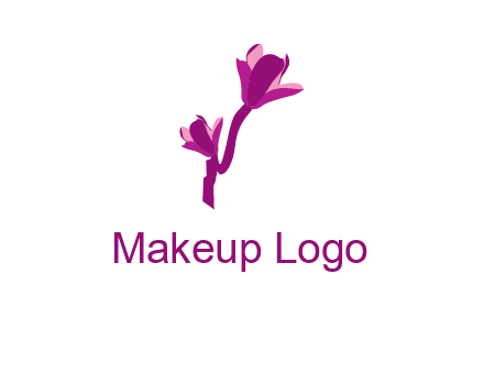 abstract flower logo