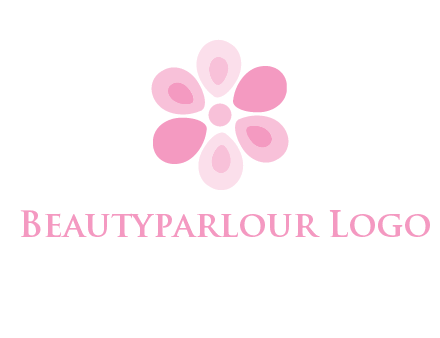 abstract flower logo