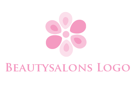 abstract flower logo