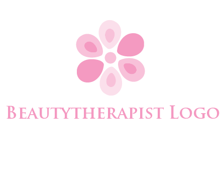abstract flower logo
