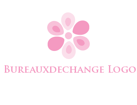 abstract flower logo