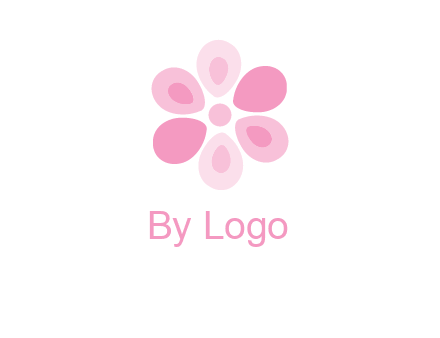 abstract flower logo