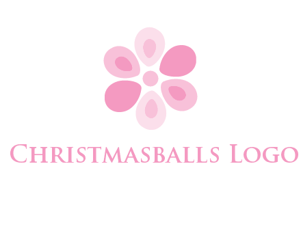 abstract flower logo