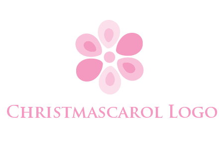 abstract flower logo