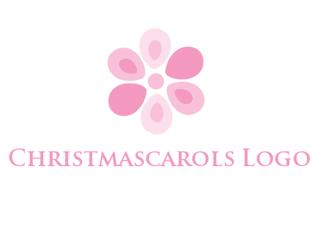 abstract flower logo