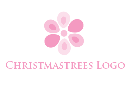 abstract flower logo