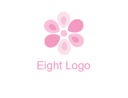 abstract flower logo