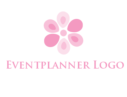 abstract flower logo