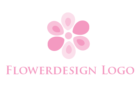 abstract flower logo