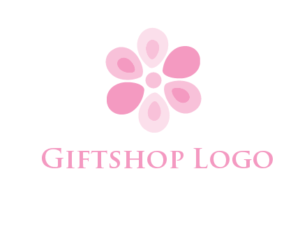 abstract flower logo