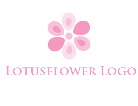 abstract flower logo