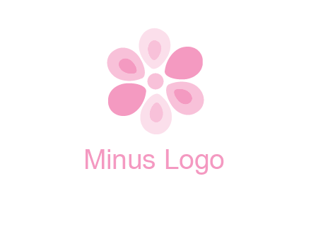abstract flower logo