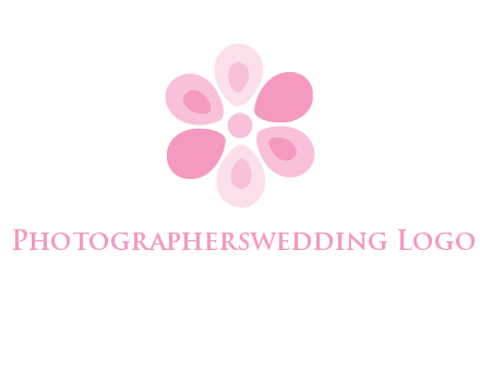 abstract flower logo