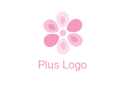 abstract flower logo