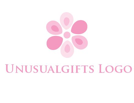abstract flower logo