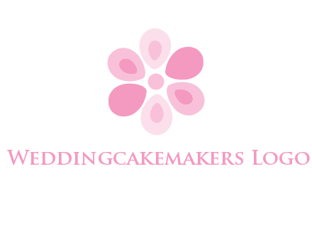 abstract flower logo