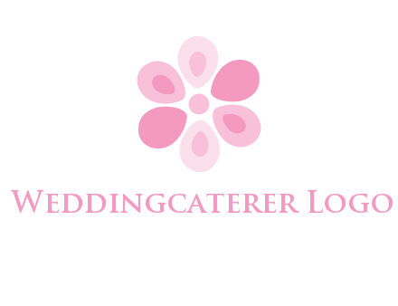 abstract flower logo
