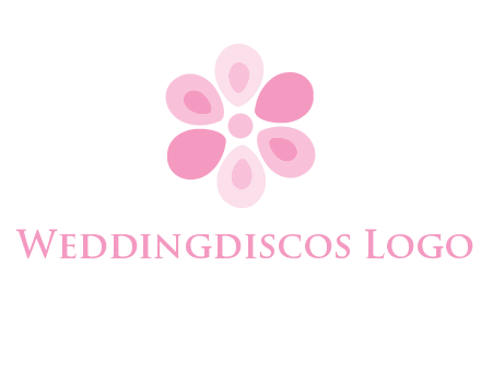 abstract flower logo