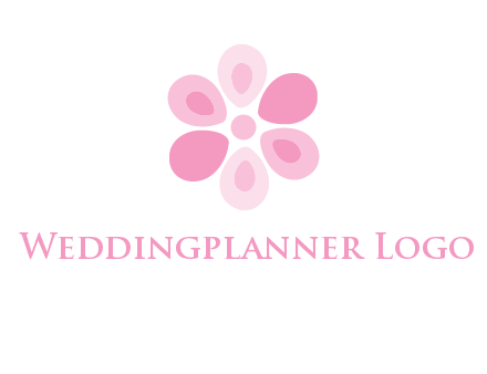 abstract flower logo
