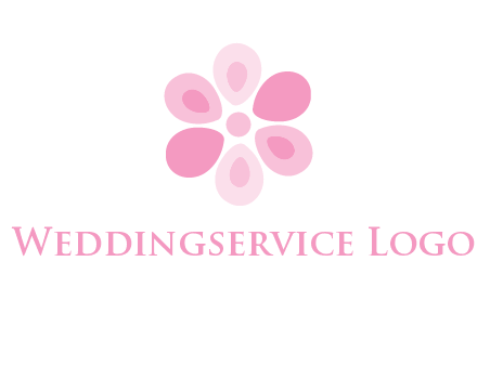 abstract flower logo