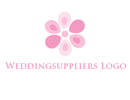 abstract flower logo