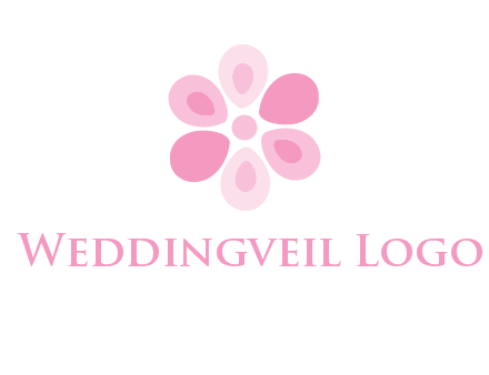 abstract flower logo