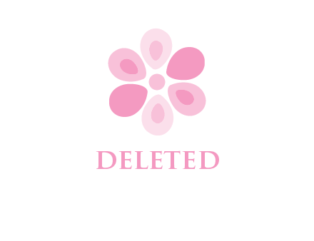 abstract flower logo