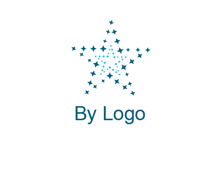 abstract stars logo