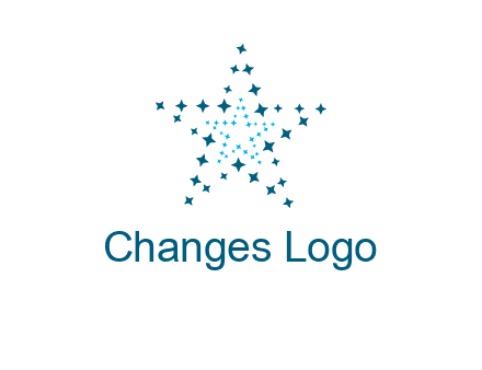 abstract stars logo