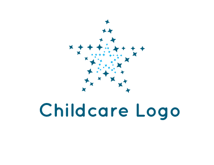 abstract stars logo